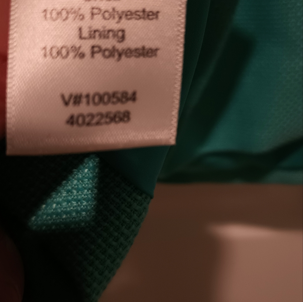 Cold Water Creek Teal Women's Blazer - Picture 4 of 5